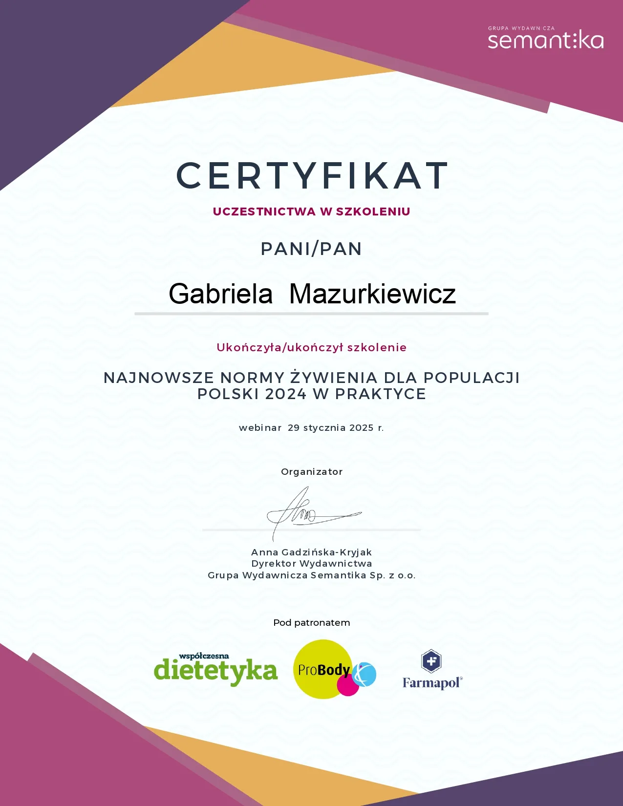 certificate-najnowsze-normy-zywienia-dla-populacji-polski-2024-w-praktyce-67986abcf0ac2460ae041f27_page-0001
